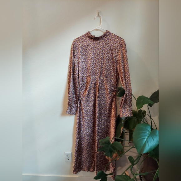 Zara satin dress size XL - Picture 8 of 12